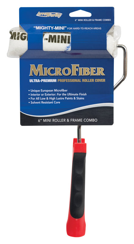 ARROWORTHY - Arroworthy Barracuda 6 in. W Mini Paint Roller Frame Threaded End