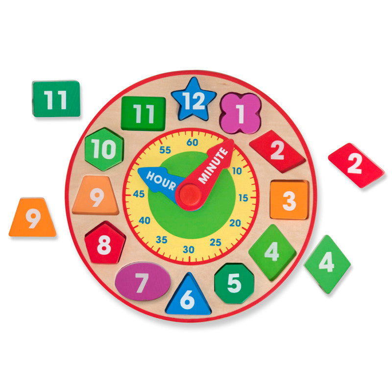 MELISSA & DOUG - Shape Sorting Clock