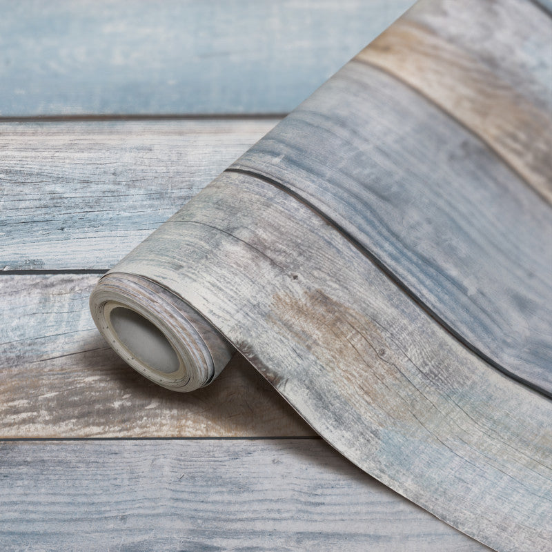 TEACHER CREATED RESOURCES - Peel and Stick Decorative Paper Roll, 17-1/2" x 10 ft, Beachwood