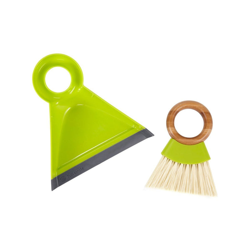 FULL CIRCLE - Full Circle Tiny Team Plastic Mini Dustpan and Brush Set