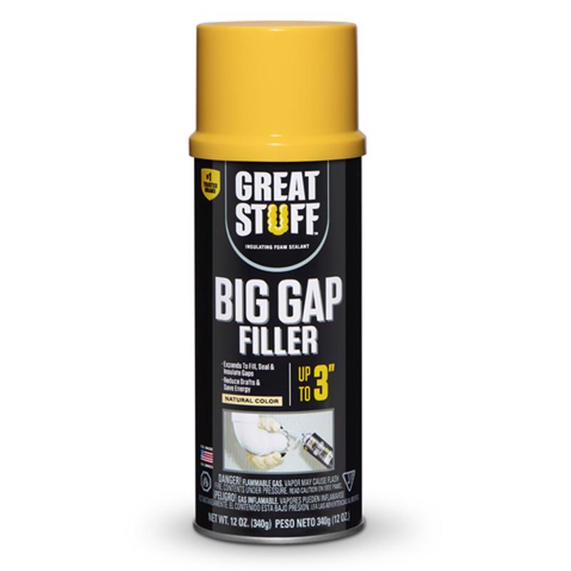 GREAT STUFF - Great Stuff Big Gaps Ivory Polyurethane Insulating Foam Sealant 12 oz - Case of 12