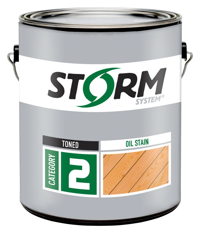 STORM SYSTEM - Storm System Transparent Teak Oil-Based Alkyd Exterior Stain 1 gal - Case of 4