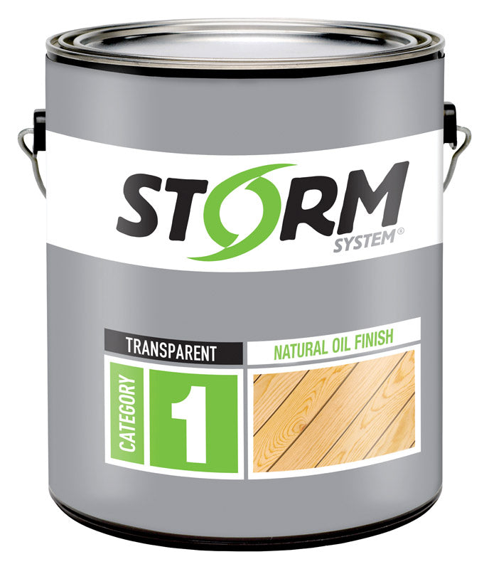 STORM SYSTEM - Storm System Transparent Clear Alkyd Exterior Stain 1 gal - Case of 4