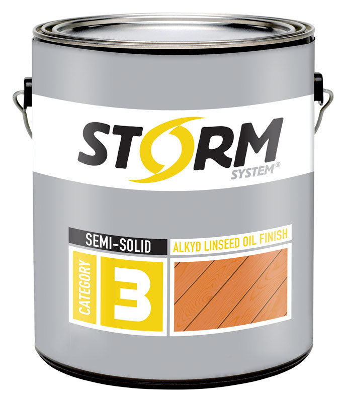 STORM SYSTEM - Storm System Semi-Solid Tintable Clear Oil-Based Penetrating Oil Exterior Stain 1 gal
