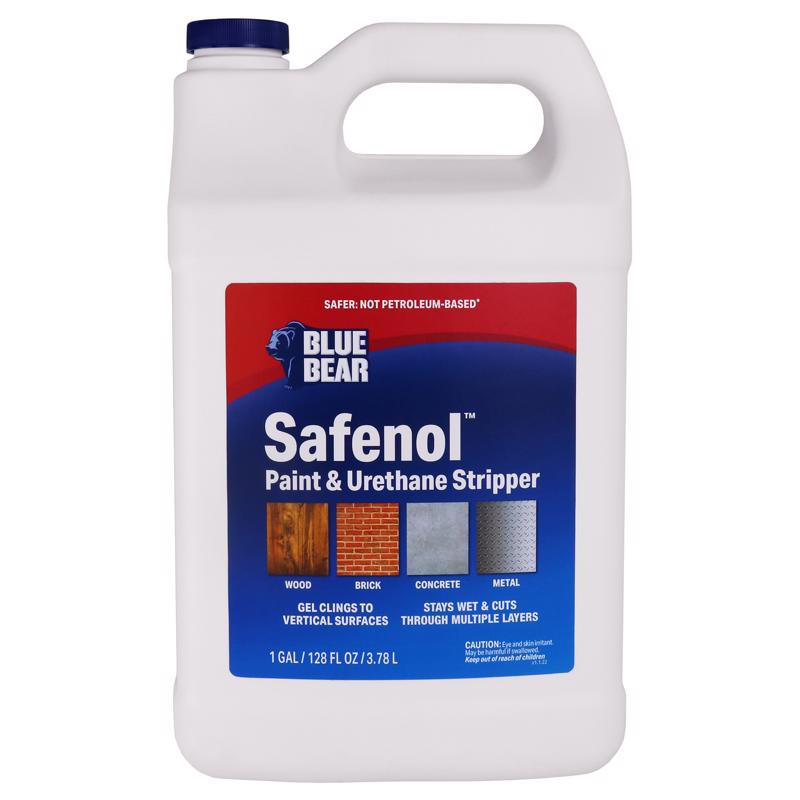 BLUE BEAR - Blue Bear Safenol Paint and Varnish Stripper 1 gal - Case of 4