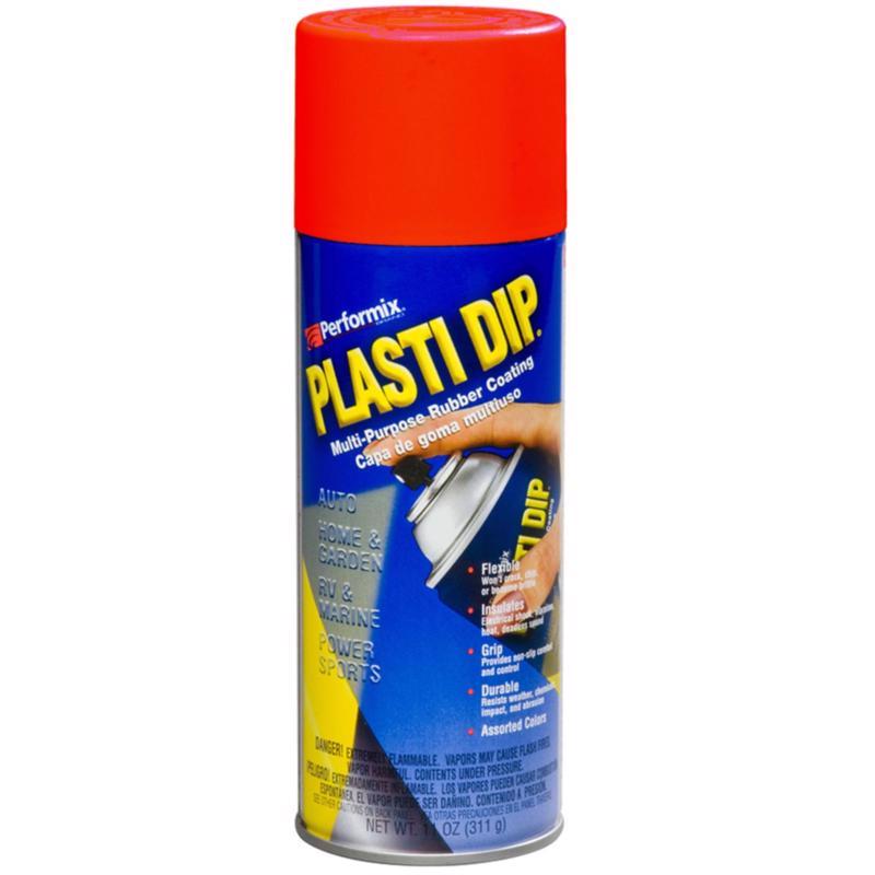 PLASTI DIP - Plasti Dip Flat/Matte Red Multi-Purpose Rubber Coating 11 oz oz