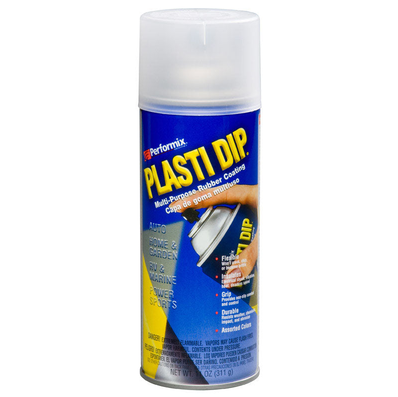 PLASTI DIP - Plasti Dip Flat/Matte Clear Multi-Purpose Rubber Coating 11 oz oz