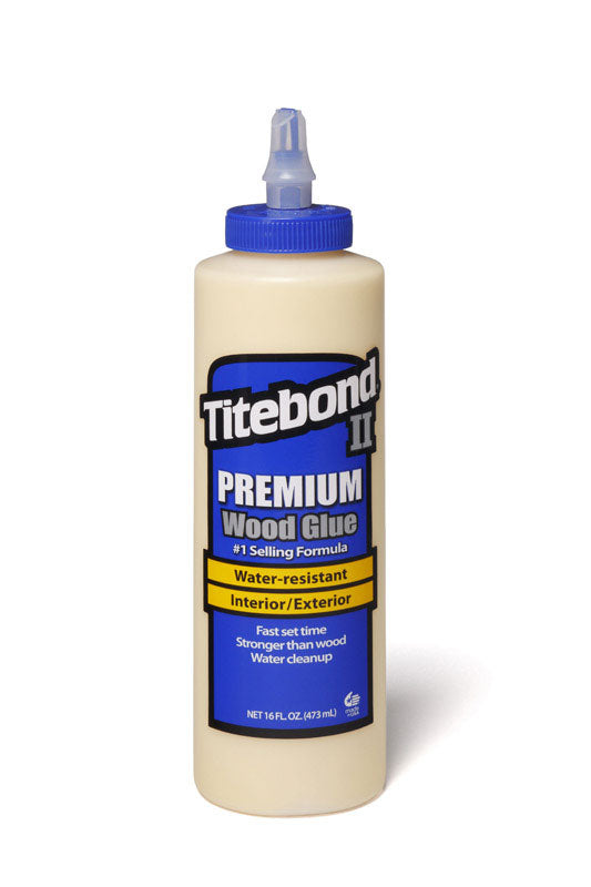 TITEBOND II - Titebond II Premuim Cream Wood Glue 16 oz