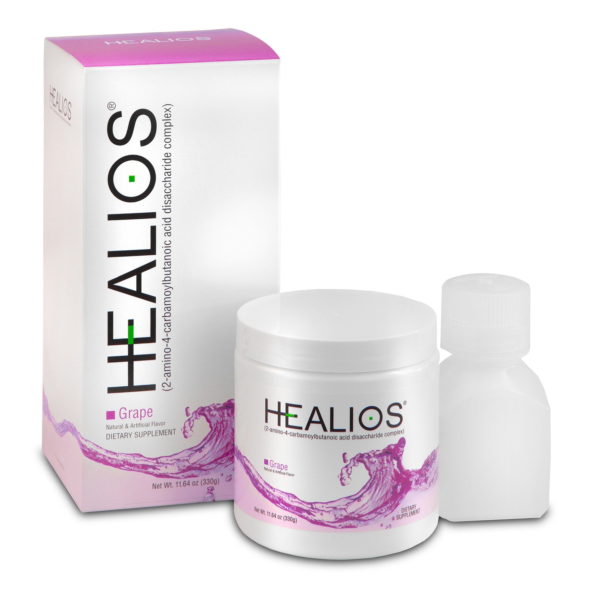 Enlivity Corp - Oral Supplement Healios® Grape Flavor Powder 11.64 oz. Jar [1/EA]