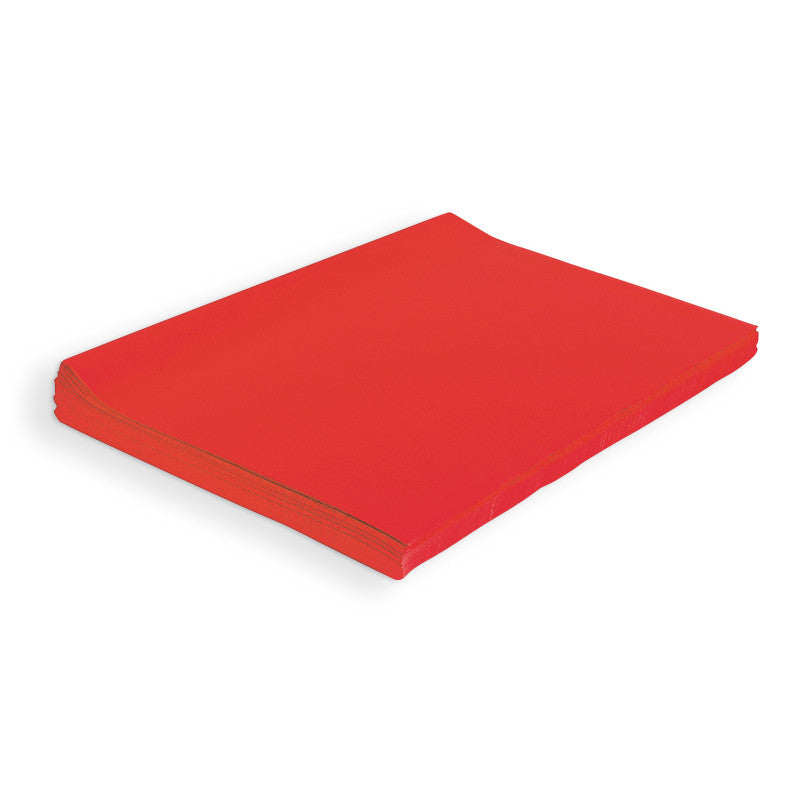SPECTRA - Deluxe Bleeding Art Tissue, Scarlet, 20" x 30", 480 Sheets