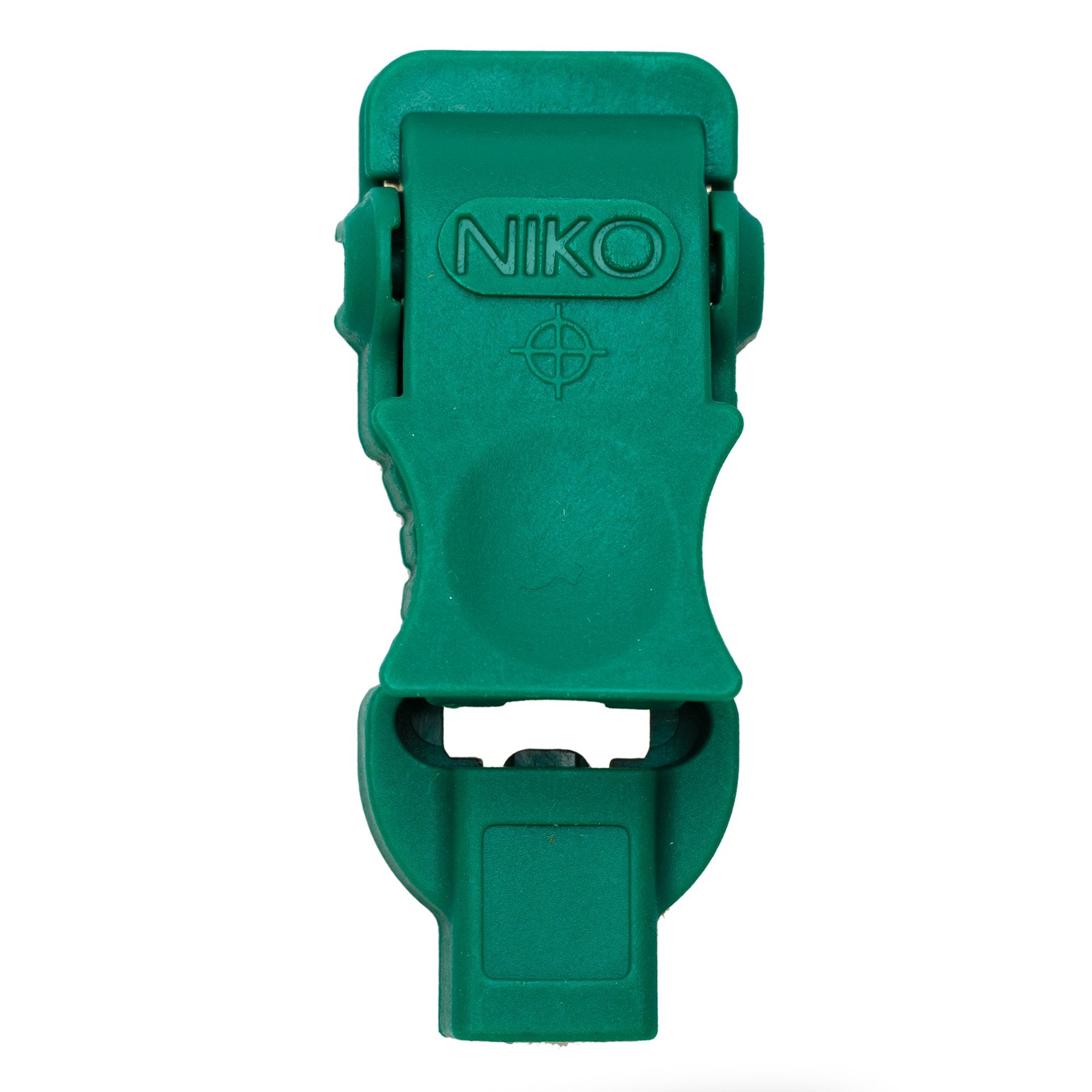 Nikomed USA - Diagnostic Adapter Clip Nikoclip Green, Flat, Wide-Bodied, Plastic Nikotab System [10/PK]