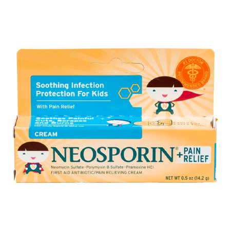 J & J Sales - First Aid Antibiotic with Pain Relief Neosporin® + Pain Relief Cream 0.5 oz. Tube [1/EA] (785539_EA)