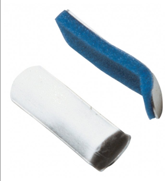 DJO - Finger Splint ProCare® Medium Without Fastening Blue / Silver [12/PK]