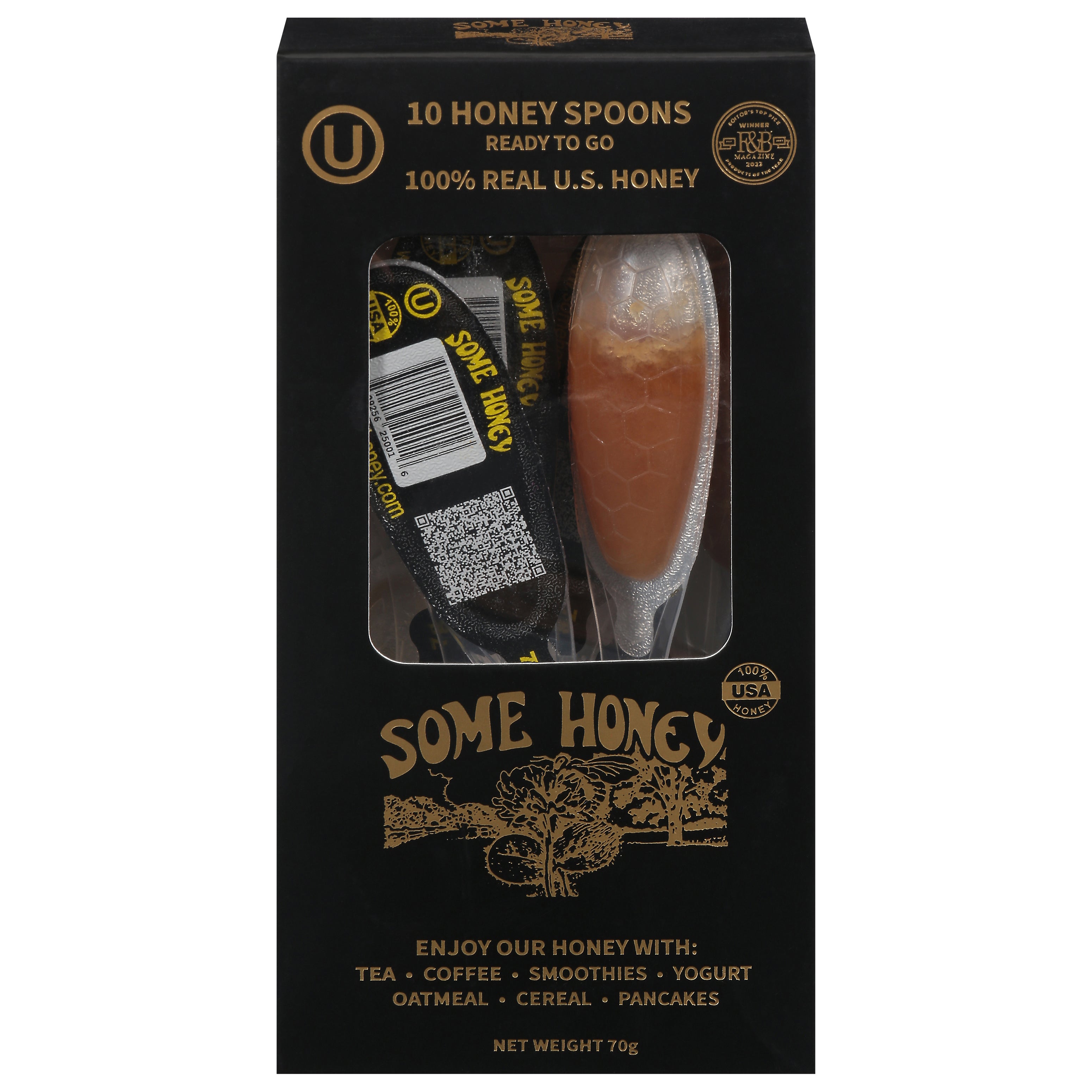 Some Honey Honey Spoons 10 Each - Case of 6