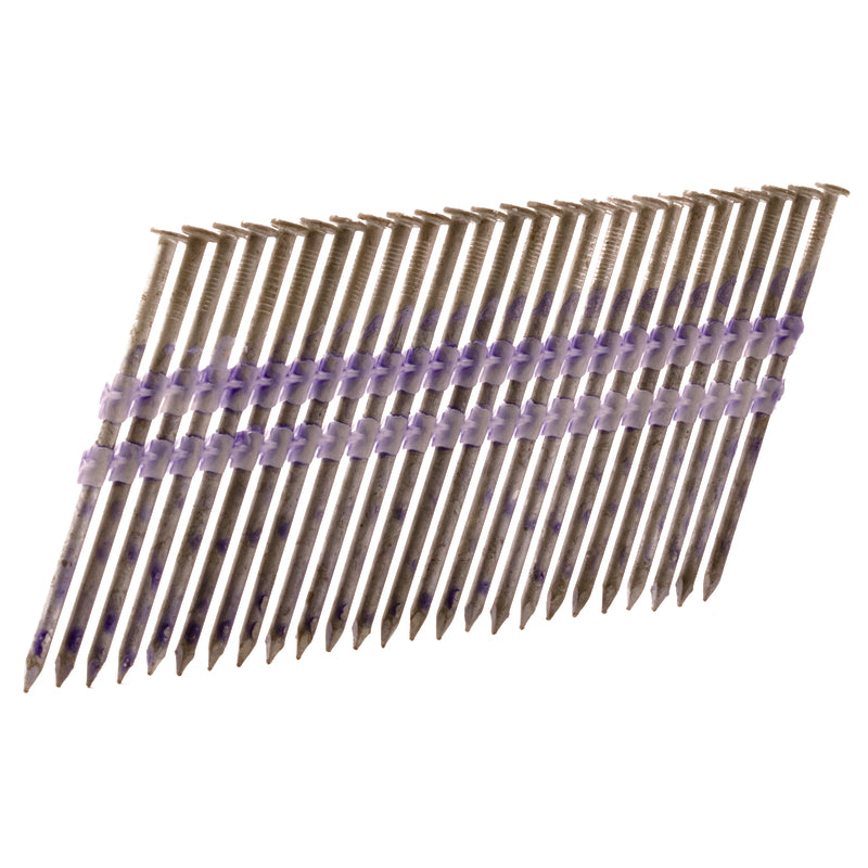 METABO HPT - Metabo HPT 3-1/4 in. Plastic Strip Hot-Dip Galvanized Framing Nails 21 deg 1000 pk