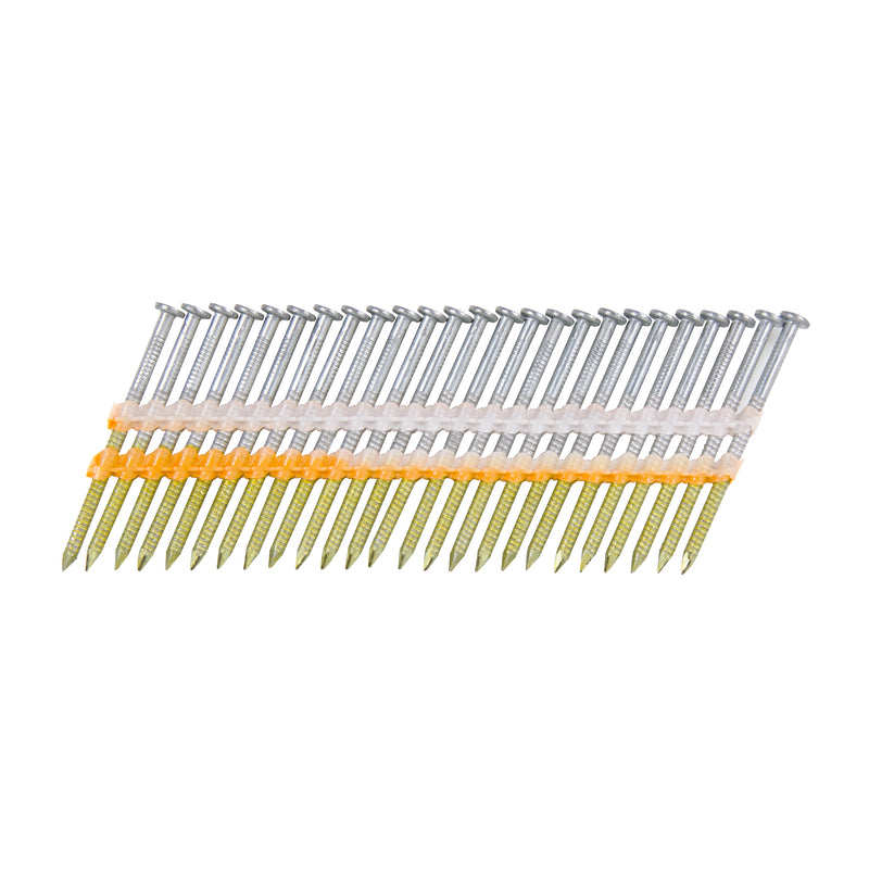 METABO HPT - Metabo HPT 2-3/8 in. Plastic Strip Bright Framing Nails 21 deg 1000 pk