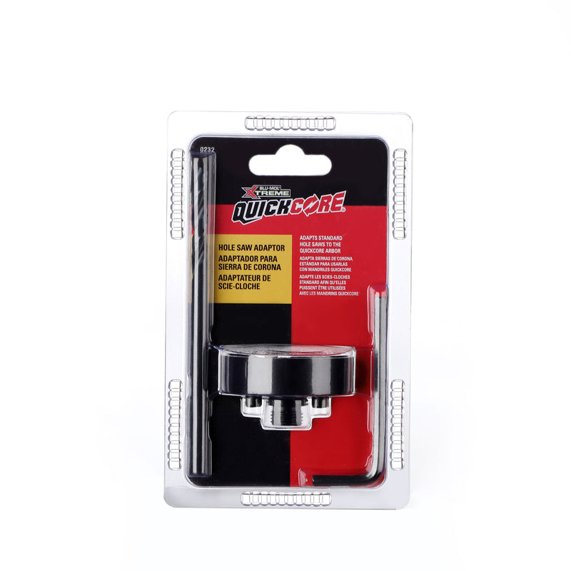 BLU-MOL XTREME - Blu-Mol Xtreme QuickCore Bi-Metal Hole Saw Adaptor 1 pc
