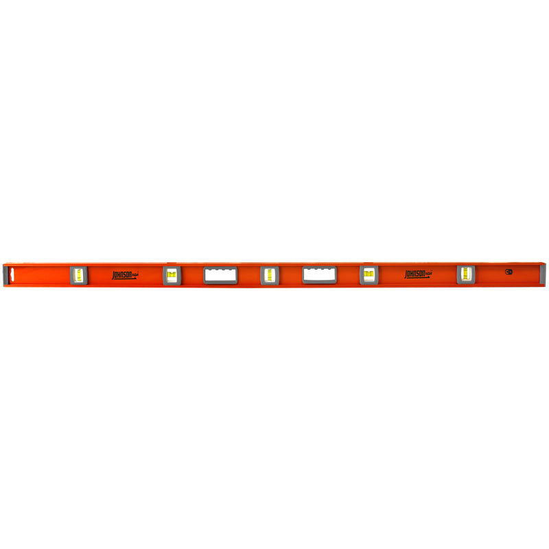 JOHNSON - Johnson 78 in. Aluminum Magnetic Heavy Duty I-Beam Level 5 vial - Case of 2