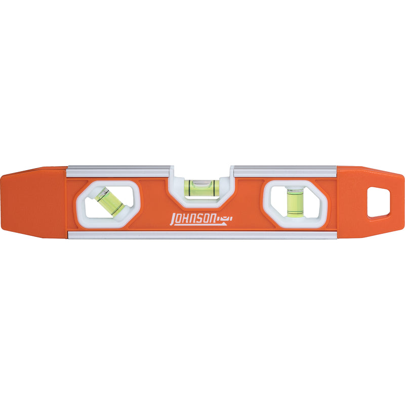 JOHNSON - Johnson 9 in. Aluminum Magnetic Torpedo Level 3 vial [1412-0900]