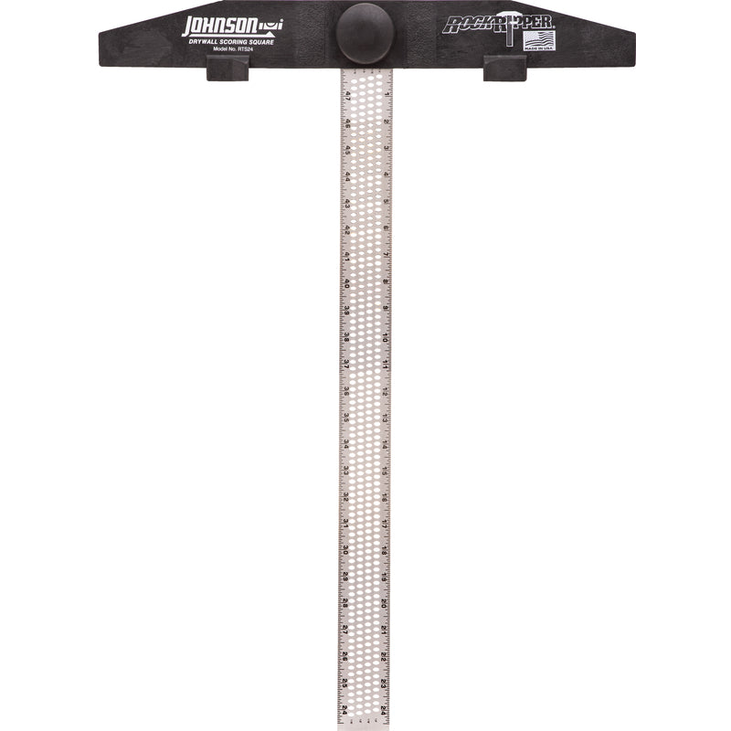 JOHNSON - Johnson RockRipper 24 in. L Aluminum Drywall Scoring Square