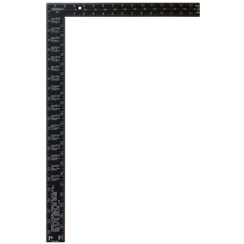 JOHNSON - Johnson 16 in. L X 24 in. H Aluminum Framing Square