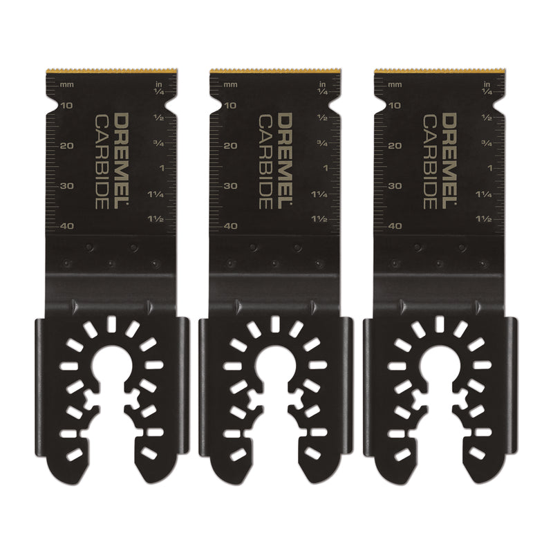 DREMEL - Dremel 1-5/8 in. Carbide Universal Flush Cut Blade 3 pk