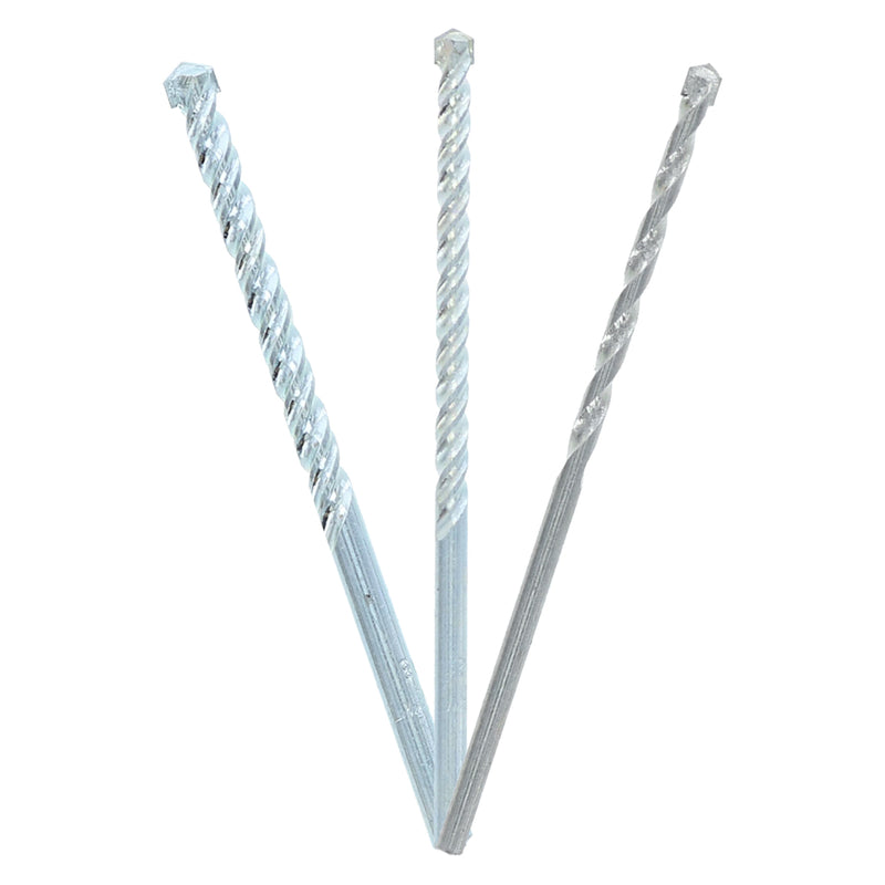 AVANTIPRO - Avanti Pro Carbide Tipped Masonry Drill Bit Set Straight Shank 3 pc