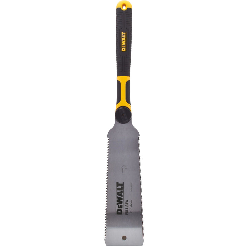 DEWALT - DeWalt 10 in. Double Edge Pull Saw 7/14 TPI Flush Cut 1 pc