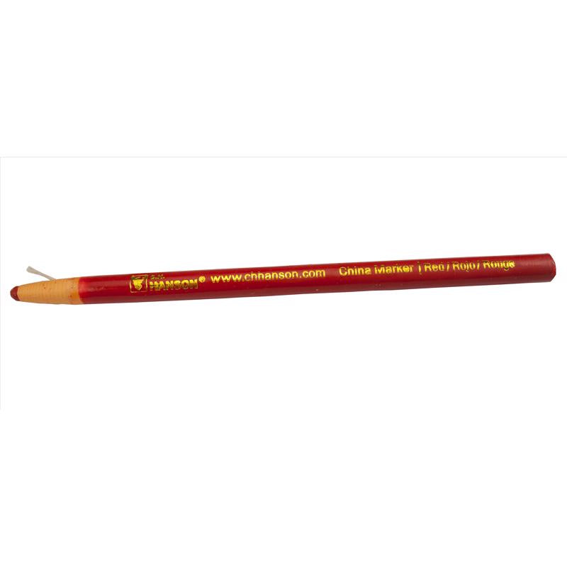 C.H. HANSON - C.H. Hanson CH Hanson 6.8 in. L China Marker Red 1 pc - Case of 12