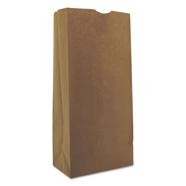 General - Grocery Paper Bags, 40 lb Capacity, #25, 8.25" x 5.25" x 18", Kraft, 500 Bags