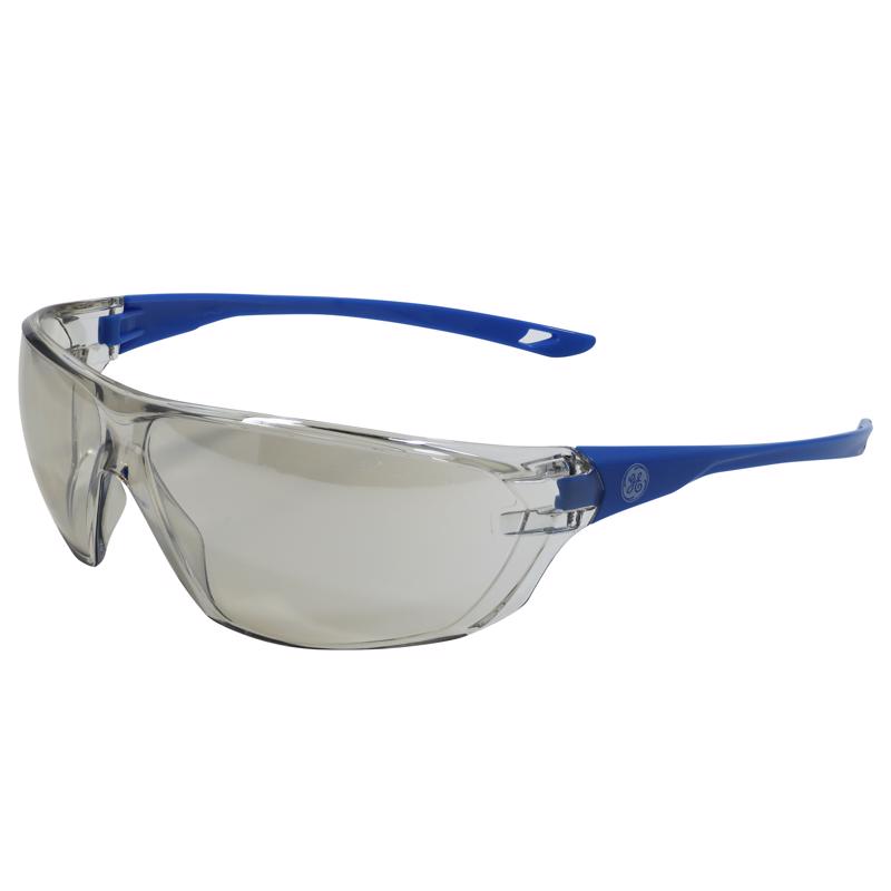GENERAL ELECTRIC - General Electric 03 Series Anti-Fog Impact-Resistant Safety Glasses Indoor/Outdoor Mirror Lens Blue