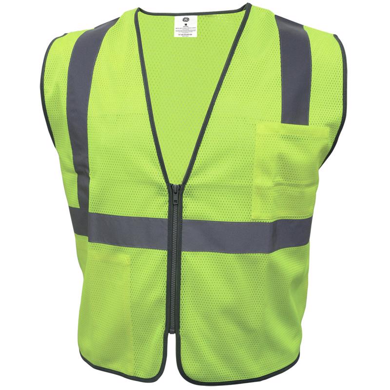 GENERAL ELECTRIC - General Electric Reflective Safety Vest Green M [GV076GM]