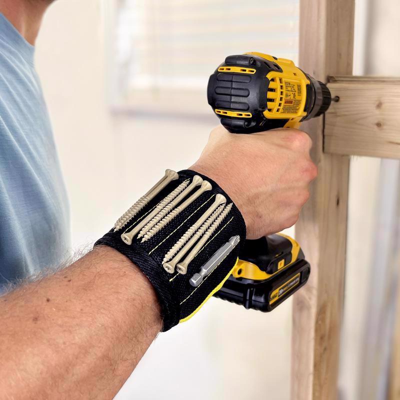 WRAP-IT - Wrap-It MagSnap 12.25 in. L X 3.25 in. W Black Magnetic Tool Holder 1 pk - Case of 3