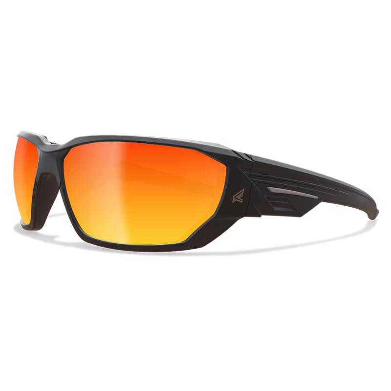 EDGE - Edge Dawson Anti-Fog Safety Glasses Red Mirror Lens Black Frame 1 pk