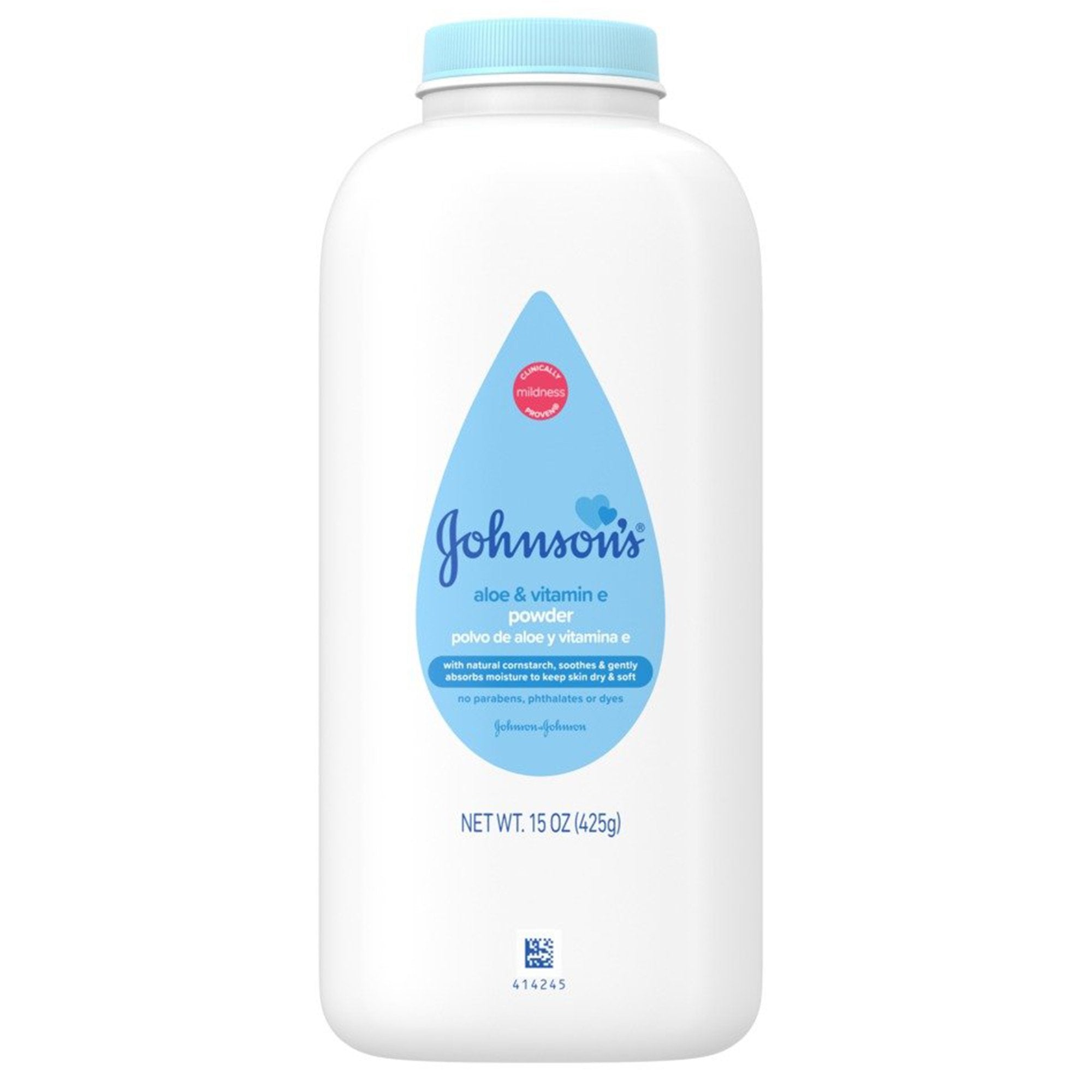 J & J Sales - Baby Powder Johnson's® 15 oz. Fresh Scent Bottle with Dispensing Cap Cornstarch / Aloe / Vitamin E [1/EA]