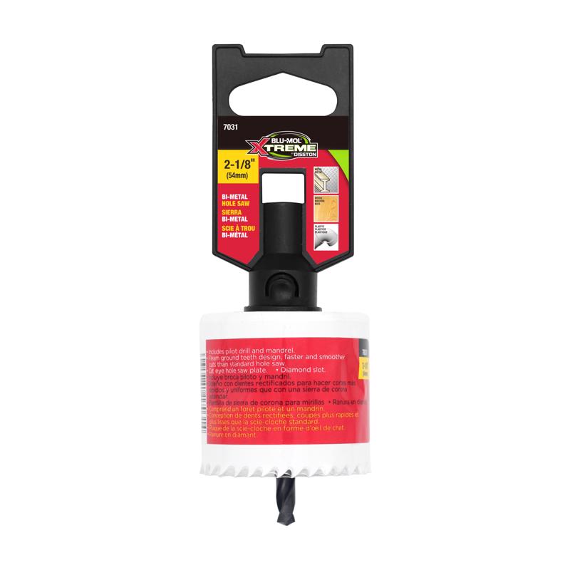 BLU-MOL XTREME - Blu-Mol Xtreme 2-1/8 in. Bi-Metal Hole Saw 1 pk