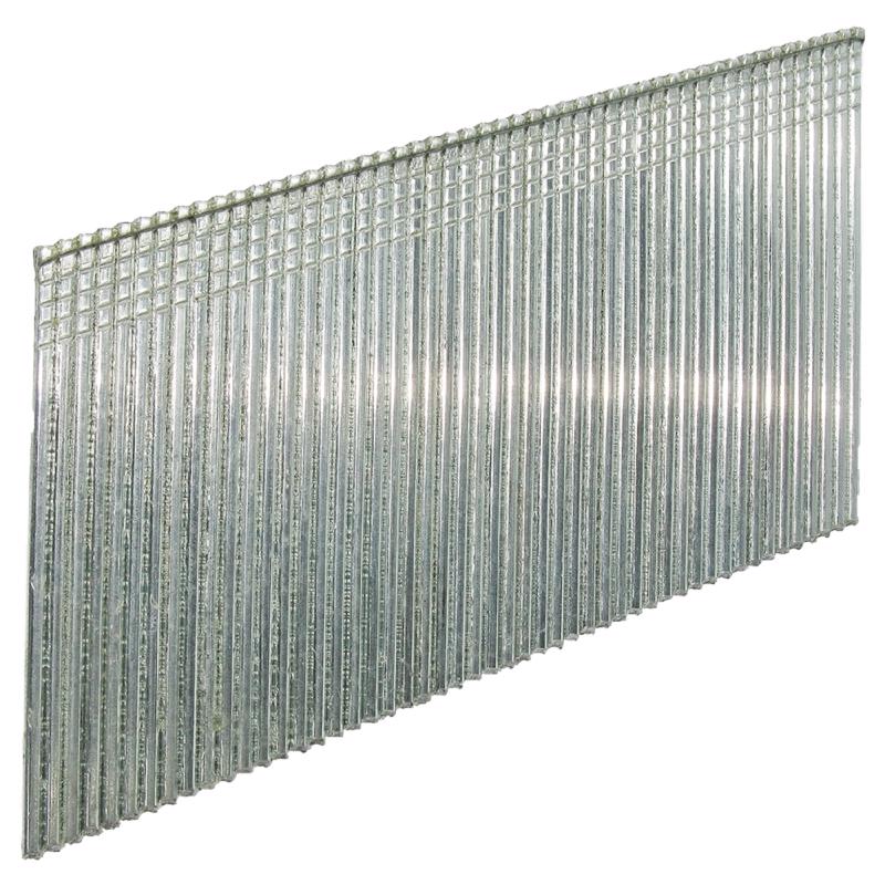 GRIP-RITE PRIME GUARD - Grip-Rite Prime Guard 2 in. 16 Ga. Angled Strip Electro Galvanized Finish Nails 2000 pk