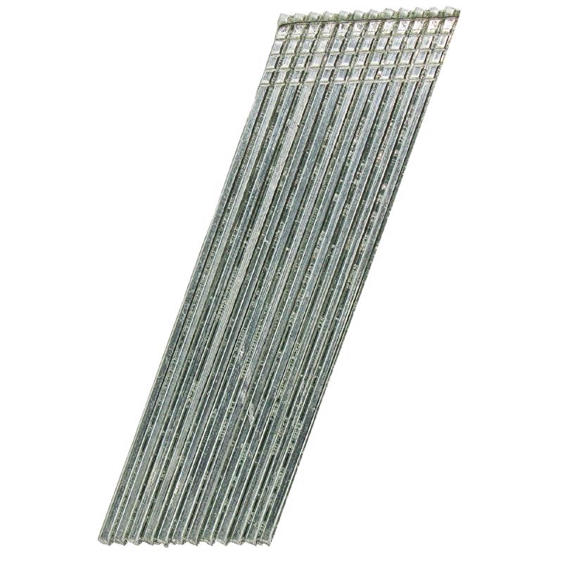 GRIP-RITE PRIME GUARD - Grip-Rite Prime Guard 2-1/2 in. 16 Ga. Angled Strip Electro Galvanized Finish Nails 2000 pk