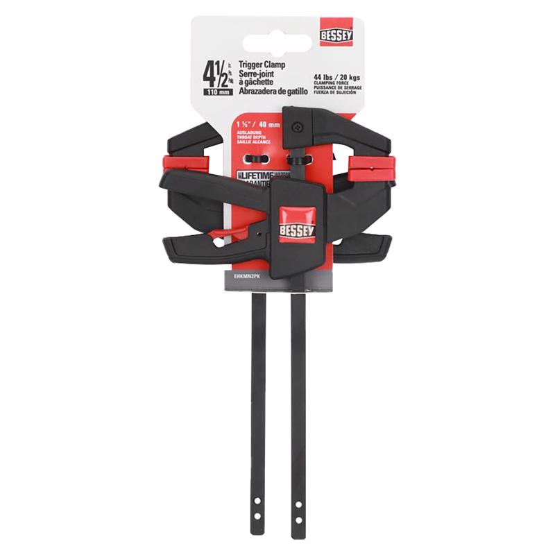 BESSEY - Bessey 4.5 in. X 1-5/8 in. D Trigger Clamp 40 lb 2 each