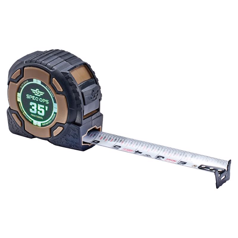 SPEC OPS - Spec Ops 35 ft. L X 3.3 in. W Tape Measure 1 pk
