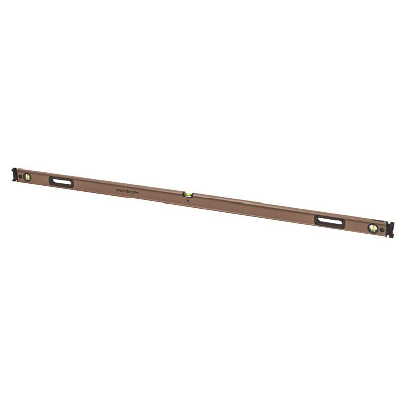 SPEC OPS TOOLS - Spec Ops 72 in. Aluminum Box Beam Level 3 vial