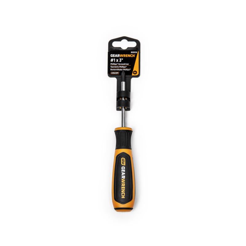 GEARWRENCH - Gearwrench #1 X 3 in. L Phillips Screwdriver 1 pk