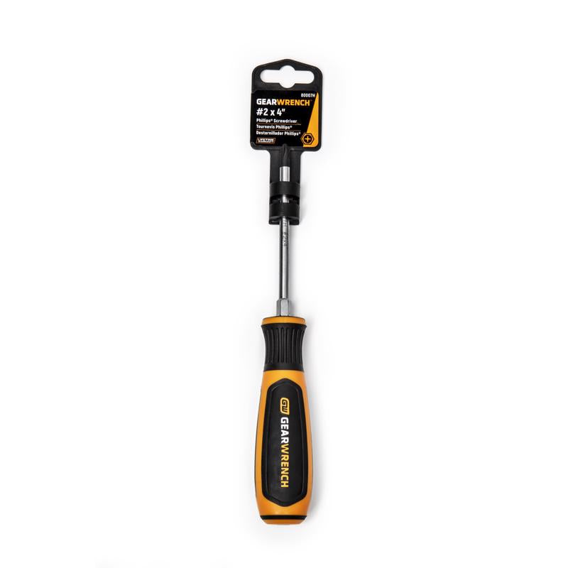 GEARWRENCH - Gearwrench #2 X 4 in. L Phillips Screwdriver 1 pk