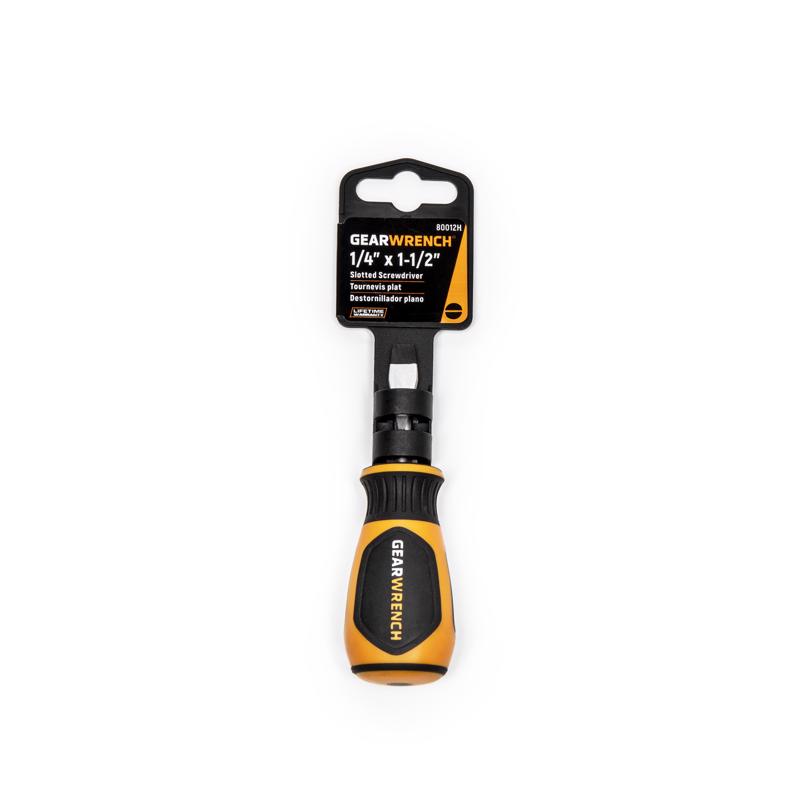 GEARWRENCH - Gearwrench #1/4 X 1.5 in. L Slotted Screwdriver 1 pk