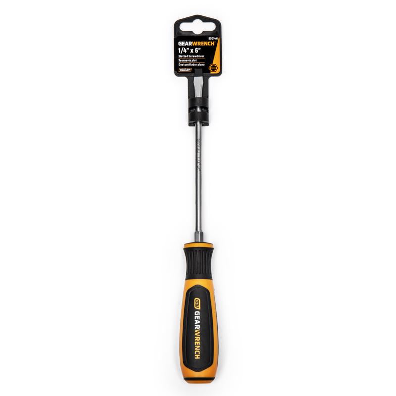 GEARWRENCH - Gearwrench 1/4 in. X 6 in. L Slotted Screwdriver 1 pk