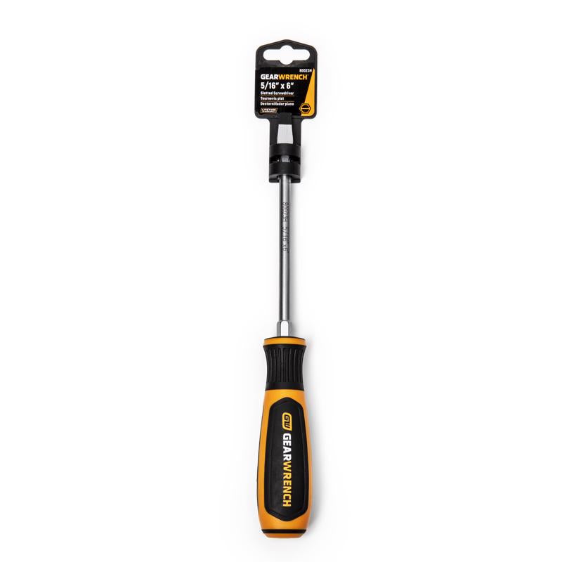 GEARWRENCH - Gearwrench 5/16 in. X 6 in. L Slotted Screwdriver 1 pk
