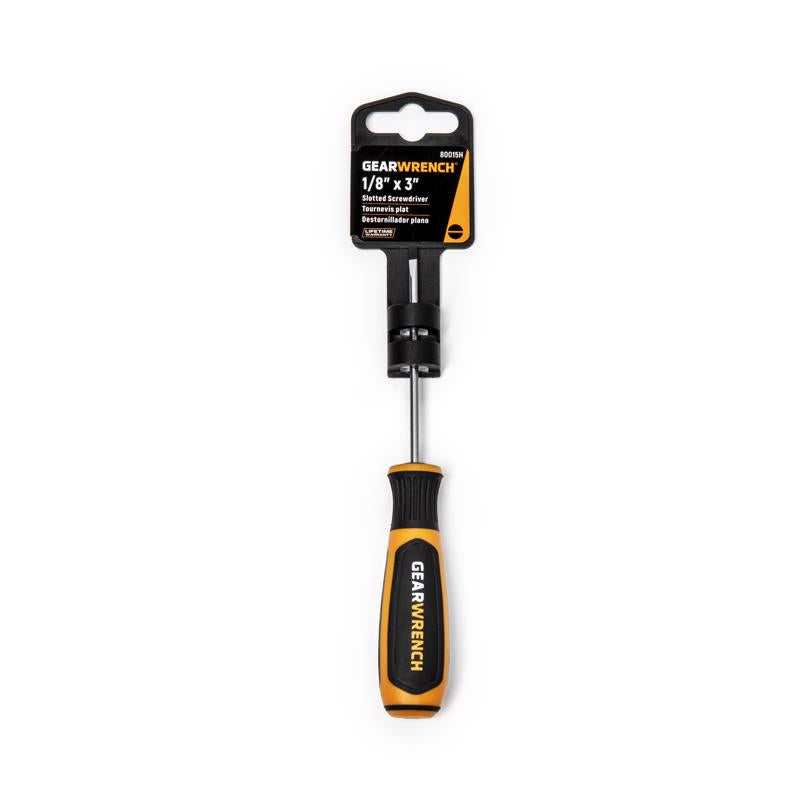 GEARWRENCH - Gearwrench 1/8 in. X 3 in. L Slotted Cabinet Screwdriver 1 pk