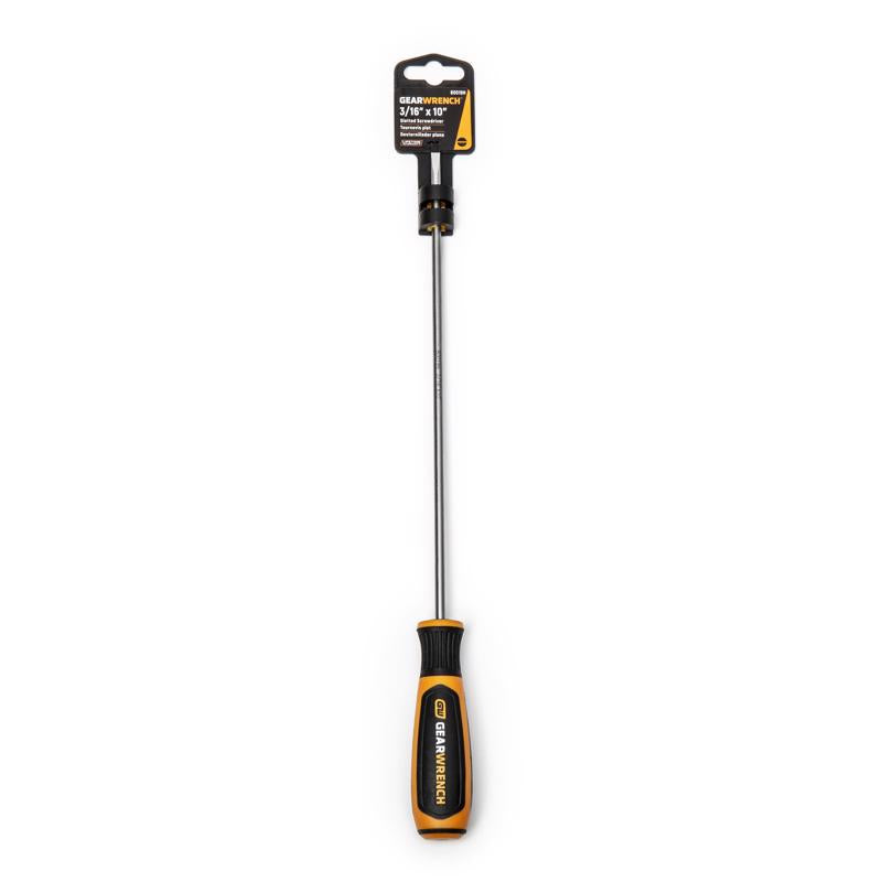 GEARWRENCH - Gearwrench 3/16 in. X 10 in. L Slotted Cabinet Screwdriver 1 pk