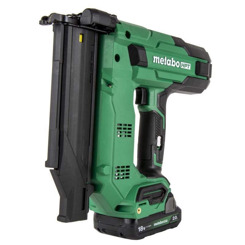 METABO HPT - Metabo HPT Multivolt 18 Ga. Cordless Compact Brad Nailer Kit (Battery & Charger) 18 V