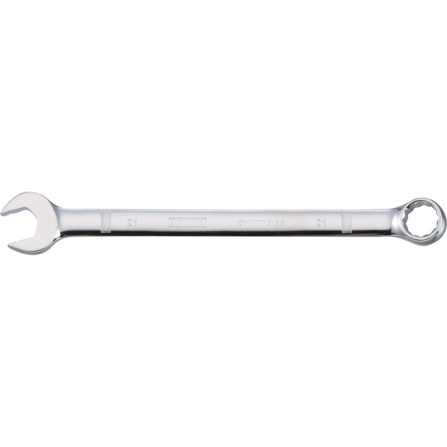 DeWalt 21 mm X 21 mm 12 Point Metric Combination Wrench 10-21/32 in. L 1 pc